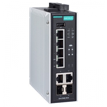 Коммутатор EDS-P506E-4PoE-2GTXSFP-T